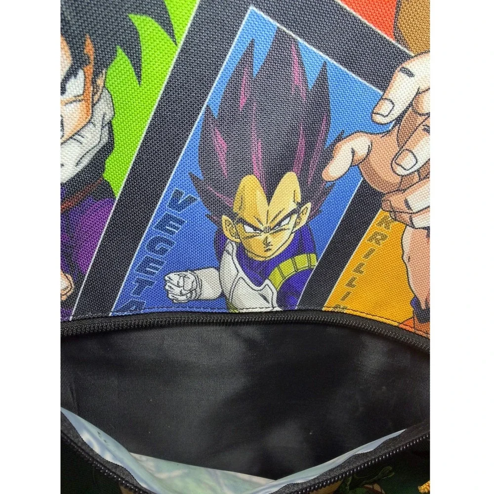 Dragon Ball Z Backpack Kids Multicolor Goku Vegeta Shenron Graphic